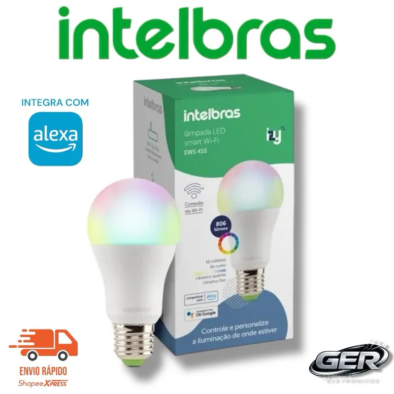 Intelbras EWS 410 de 10 W · 806 lm — imagem do anúncio