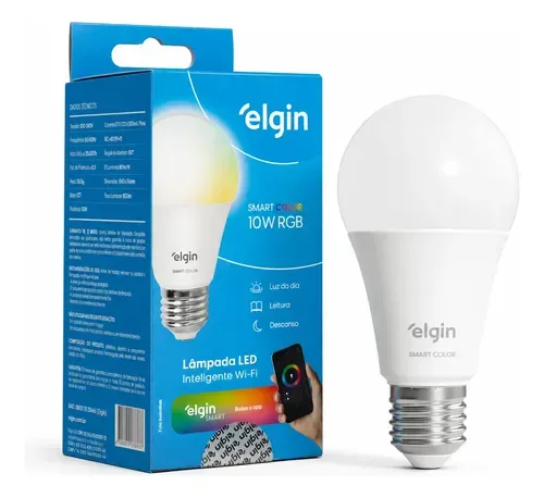 Elgin Smart Color 10 W de 10 W · 803 lm — imagem do anúncio