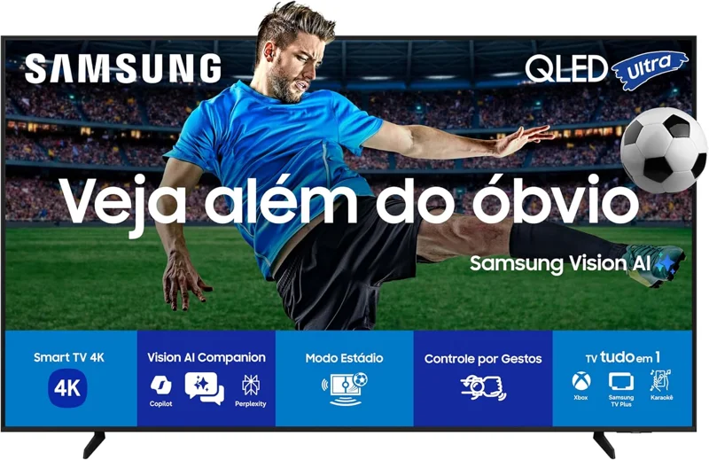 Samsung Q7F 2025 · 55″ de 55 polegadas — imagem do anúncio