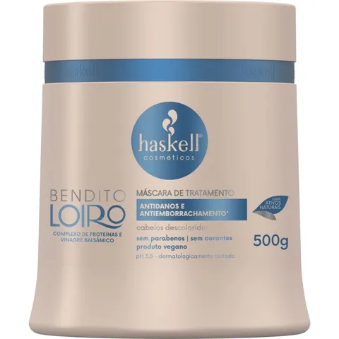 Mascara Haskell Bendito Loiro 500 ml