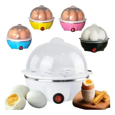 Cozedor De Ovos Elétrico Portátil Cozinha À Vapor Branco 220v