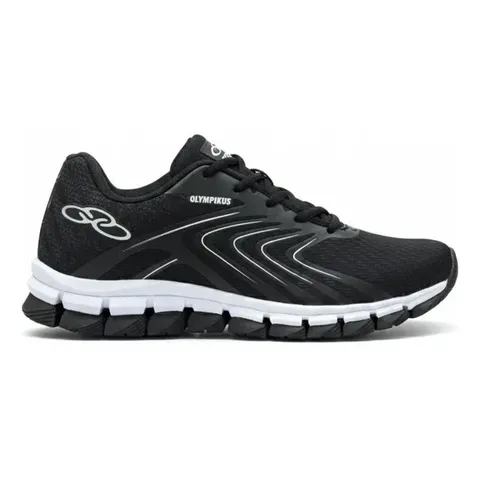 Tenis Masculino Esportivo Olimpic Academia Caminhada Promoçã Preto/branco 40 Br