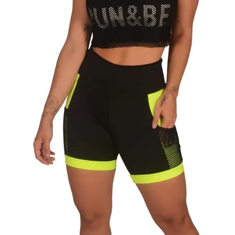 short academia fitness caminhada lazer