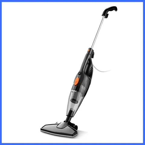 Aspirador de Pó Vertical Gaabor 2 em 1 Doméstico Leve Preto 16.000Pa Sucção Forte 127v/220V