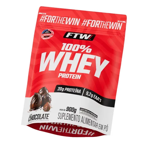 100% Whey protein Refil 900g - FTW