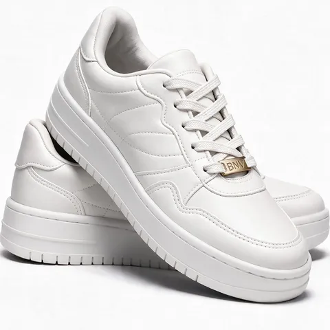 Tênis Vizzano Feminino Casual Plataforma Macia Moda Passeio Leve Ultra Conforto Flatform Pelica Confortável P/ Dia Dia