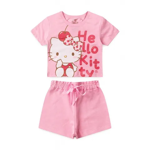 Conjunto Feminino Infantil Doce Frutinha - Hello Kitty