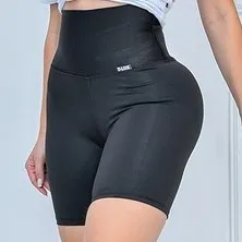 Bermuda Short Modelador Slim Cinta Alta Compressão Reduz Medidas Segunda Pele