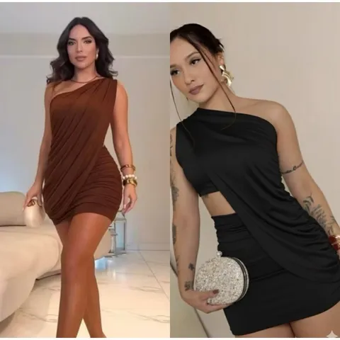 Conjunto Feminino Bata Mula Manca Suplex Com Bojo Cintura Alta Elegante