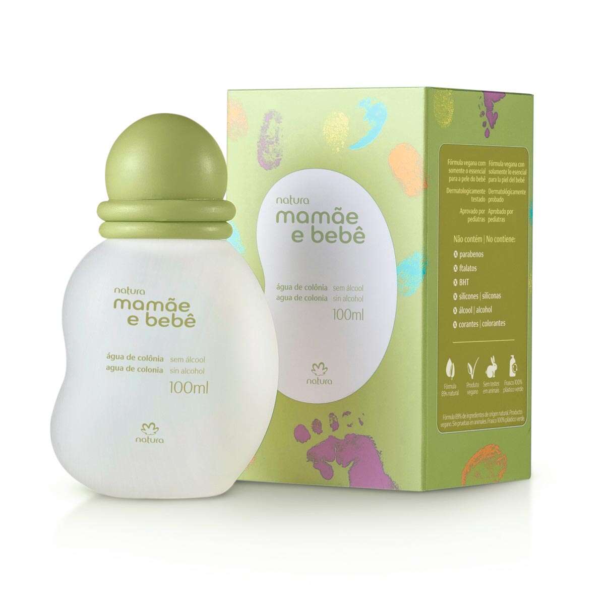 Água de Colônia Mamãe e Bebê 100 ml