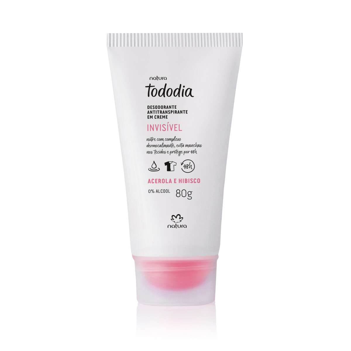 Desodorante em Creme Tododia Acerola e Hibisco