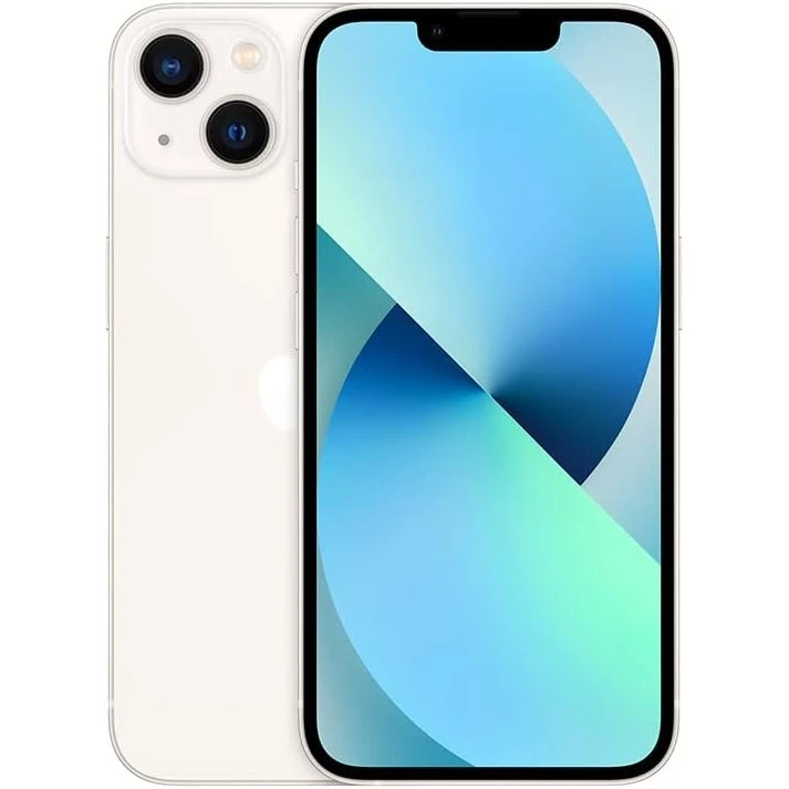 iPhone 13 128GB 5G IOS 18 XDR 6,1 Polegadas Câmera 12MP HDR 4K Estelar Apple Smartphone